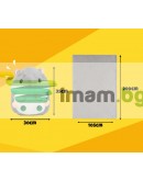 Одеяло възглавница и играчка хамстер 3в1